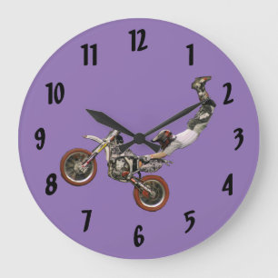 Grande Horloge Ronde promenade en moto cross