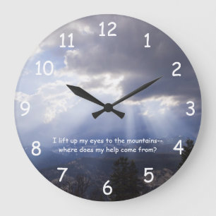 Grande Horloge Ronde Psaume 121