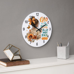 Grande Horloge Ronde Psaume 46:5...