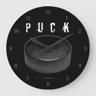 Grande Horloge Ronde PUCK (Hockey)