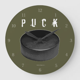 Grande Horloge Ronde PUCK (Hockey)