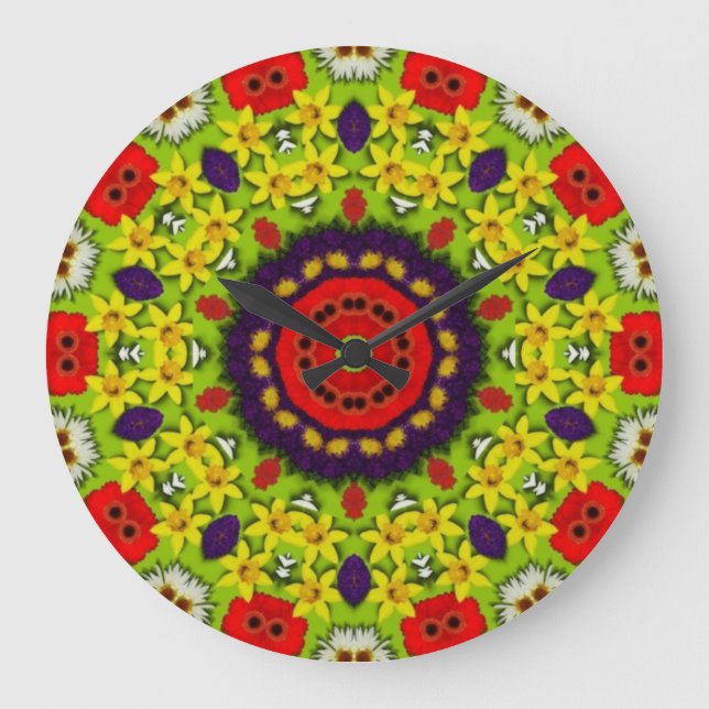 Grande Horloge Ronde Puissance de flux (Recto)