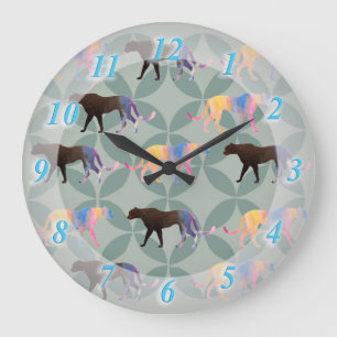 Grande Horloge Ronde Pumas Puma Tigers