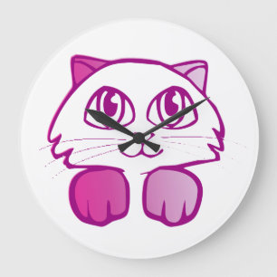 Grande Horloge Ronde Purple