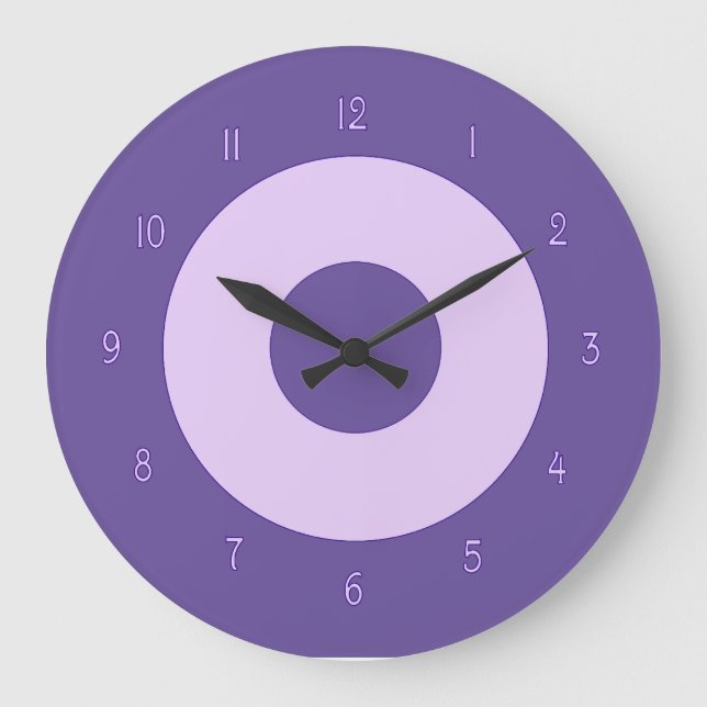 Grande Horloge Ronde Purple on (Recto)