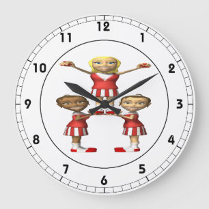 Grande Horloge Ronde Pyramide encourageante