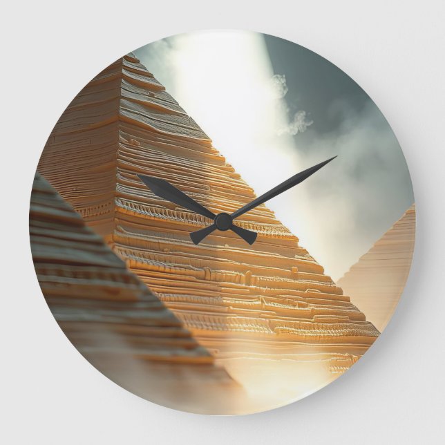 Grande Horloge Ronde Pyramides  (Recto)