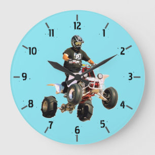 Grande Horloge Ronde Quad Bike