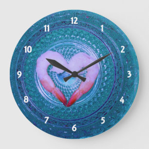 Grande Horloge Ronde Quelqu'Un Dit Crevette