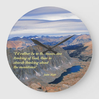 Grande Horloge Ronde Quota de John Muir