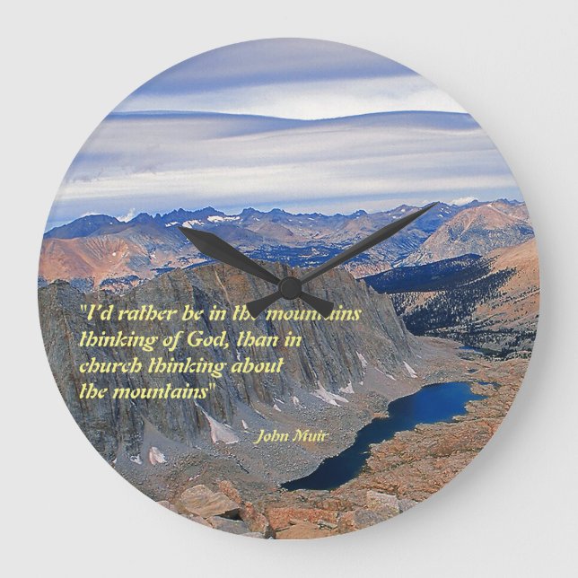 Grande Horloge Ronde Quota de John Muir (Recto)
