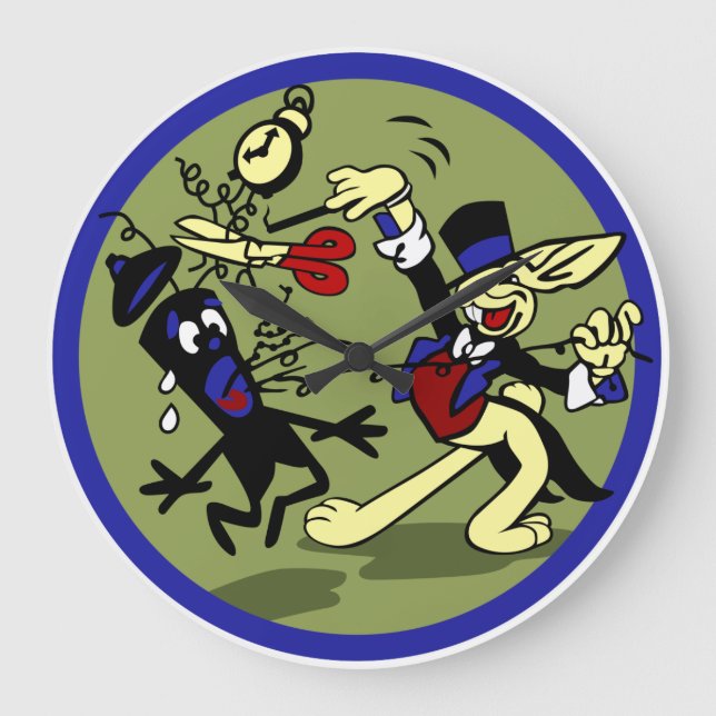 Grande Horloge Ronde Rabbit EOD 2ème guerre mondiale (Recto)