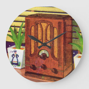 Grande Horloge Ronde Radio de la cathédrale 1937