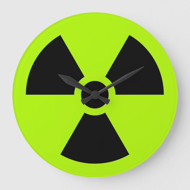 Grande Horloge Ronde Radioactif (Recto)