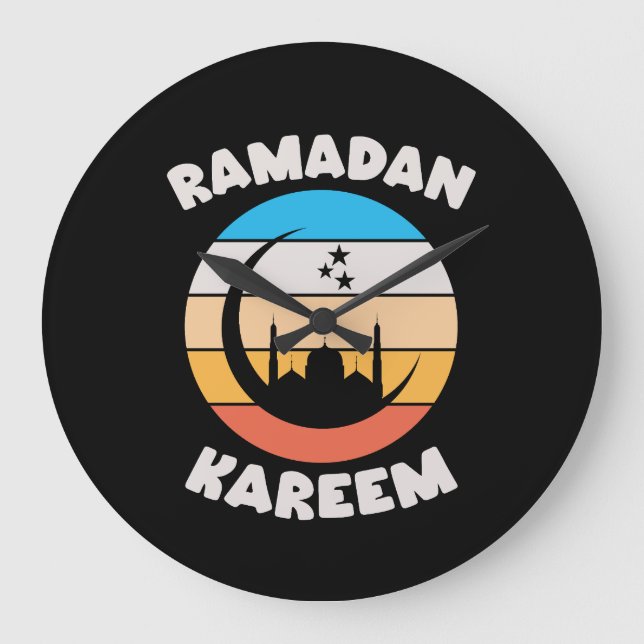 Grande Horloge Ronde ramadan kareem (Recto)