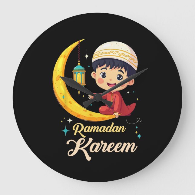 Grande Horloge Ronde Ramadan Karim (Recto)