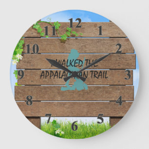 Grande Horloge Ronde Randonneur de pointe du sentier des Appalaches