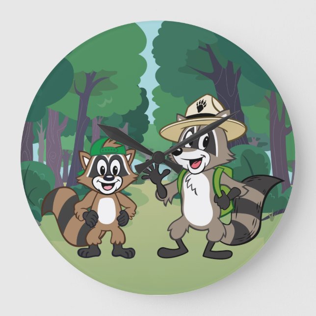 Grande Horloge Ronde Ranger Rick | Ranger Rick & Ricky (Recto)