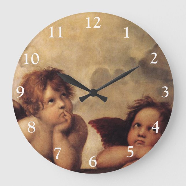 Grande Horloge Ronde Raphael, Sistine Cherub (Recto)