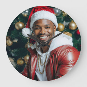 GRANDE HORLOGE RONDE RAPPY NOËL