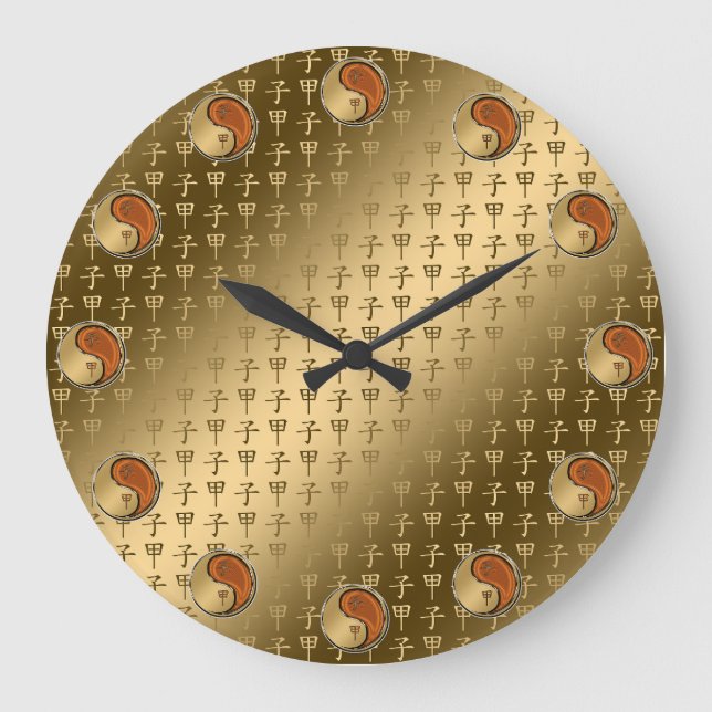 Grande Horloge Ronde Rat de bois (Recto)