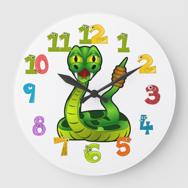 Grande Horloge Ronde Rattlesnake (Recto)