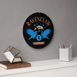 Grande Horloge Ronde RAVENCLAW™ Maison double aigle Diadem Graphique