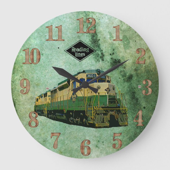 Grande Horloge Ronde Reading Railroad GP-30 #3601    (Recto)