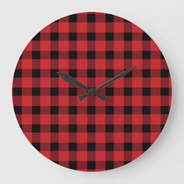 Grande Horloge Ronde Red Buffalo Country (Recto)