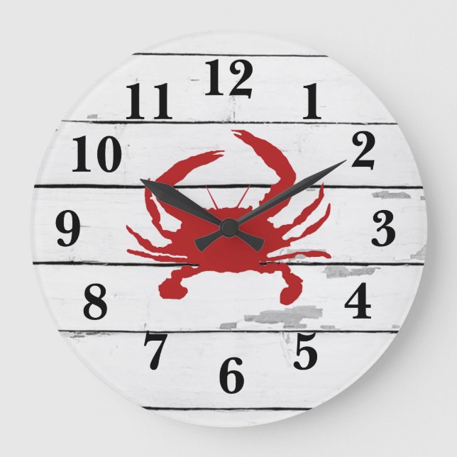 Grande Horloge Ronde Red Crab (Recto)