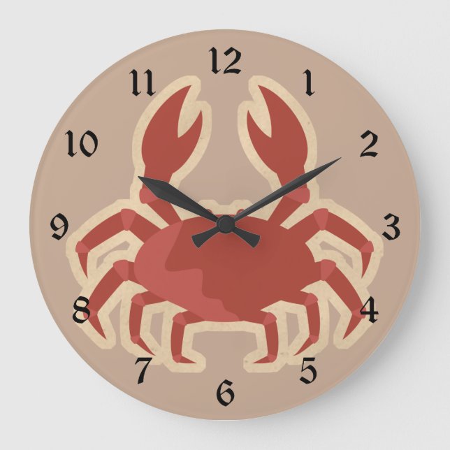 Grande Horloge Ronde Red Crab (Recto)
