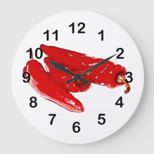 Grande Horloge Ronde red peppers