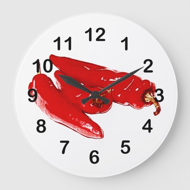Grande Horloge Ronde red peppers (Recto)