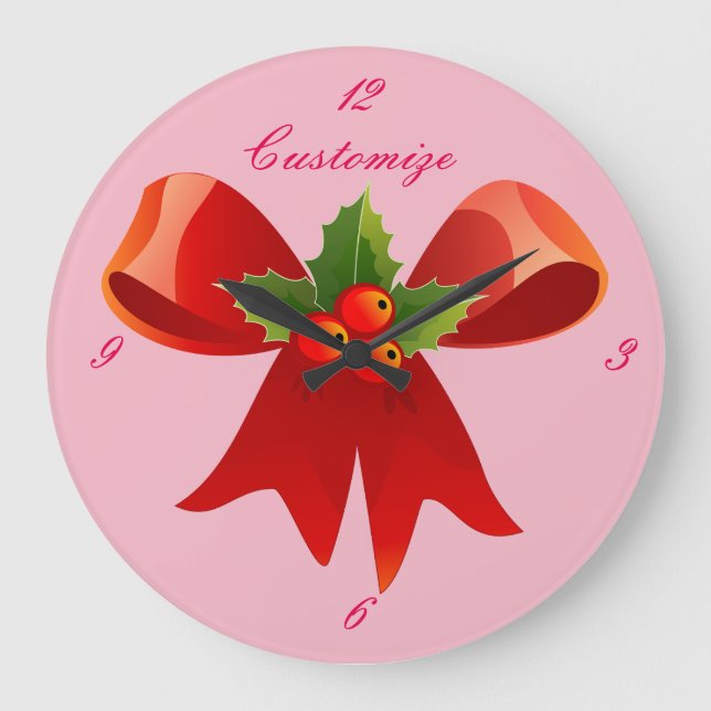 Grande Horloge Ronde Red Ribbon (Recto)