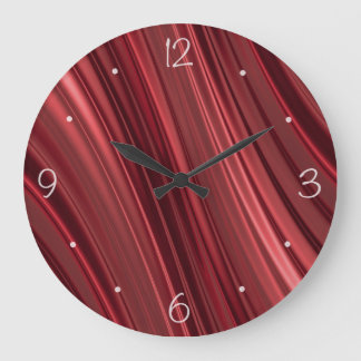 Grande Horloge Ronde Red Shaded