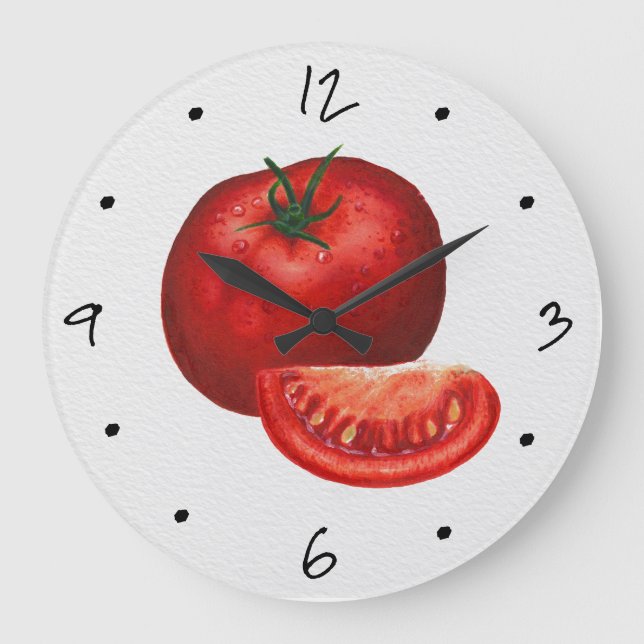 Grande Horloge Ronde Red Tomato (Recto)