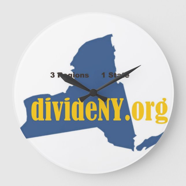 Grande Horloge Ronde Redesign de l'horloge murale NYS (Recto)