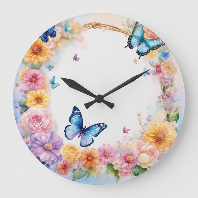 Grande Horloge Ronde Regarder (Recto)