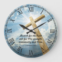 Religious Bible quota Versalizable Clock