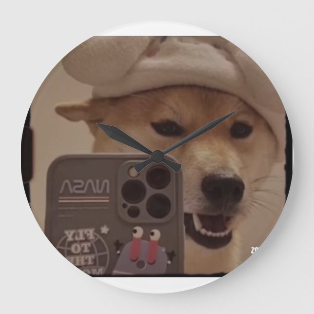 Grande Horloge Ronde Reloj de pared (Recto)