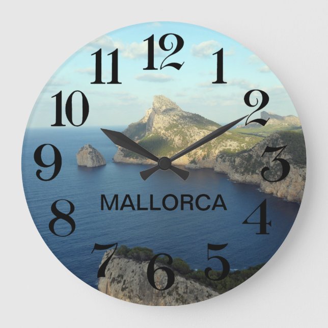 Grande Horloge Ronde reloj de pared Cabo de Formentor en Mallorca (Recto)