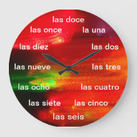 Reloj de pared - Colores de México