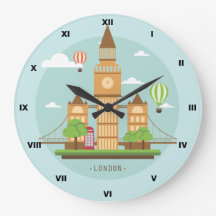 Reloj de pared Londres 