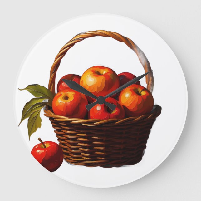 Grande Horloge Ronde reloj de pared para cocina (Recto)