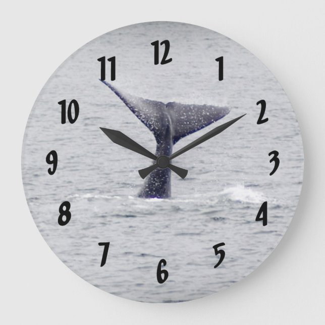 Grande Horloge Ronde Remorque de baleines (Recto)