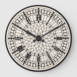 Grande Horloge Ronde Réplique Big Ben Iconique