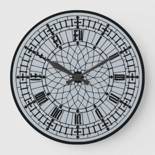 Grande Horloge Ronde Réplique Big Ben Iconique
