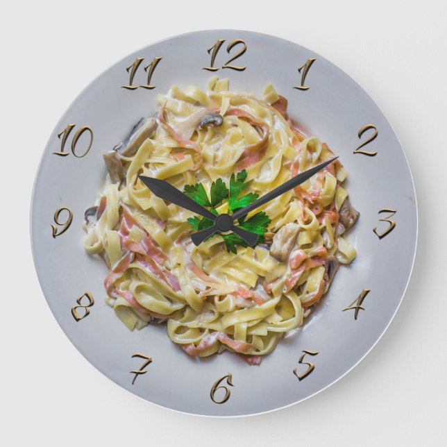 Grande Horloge Ronde restaurant (fettuccine) (Recto)