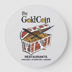 Grande Horloge Ronde Restaurants Gold Coin, Chicago, Evanston, Skokie