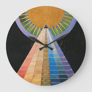 Grande Horloge Ronde Retable, Groupe X, No.1 par Hilma af Klint